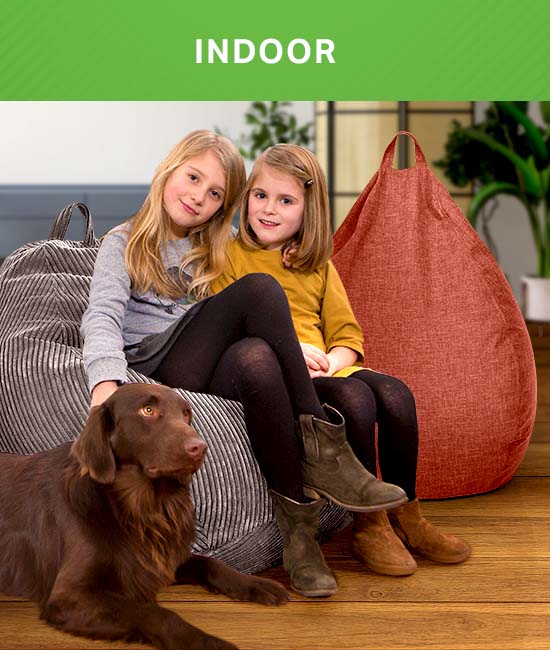 Indoor Sitzsack für Kinderzimmer, Jugendzimmer, Wohnzimmer oder Büros - sitzsack-shop