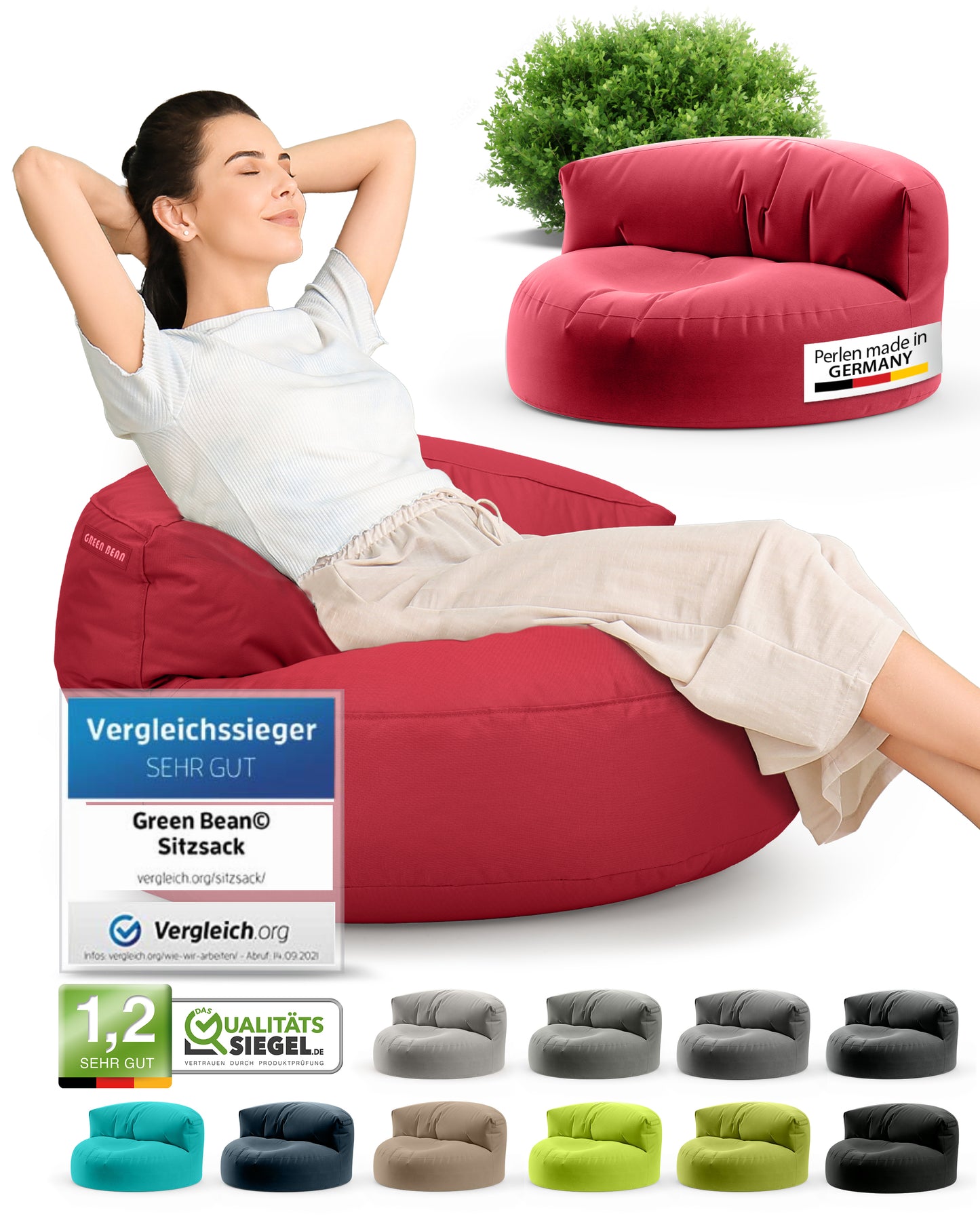 Sitzsacksofa aus PVC