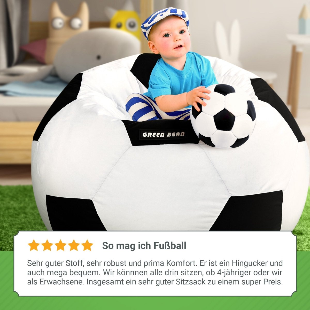 Fußball Sitzsack - sitzsack-shop