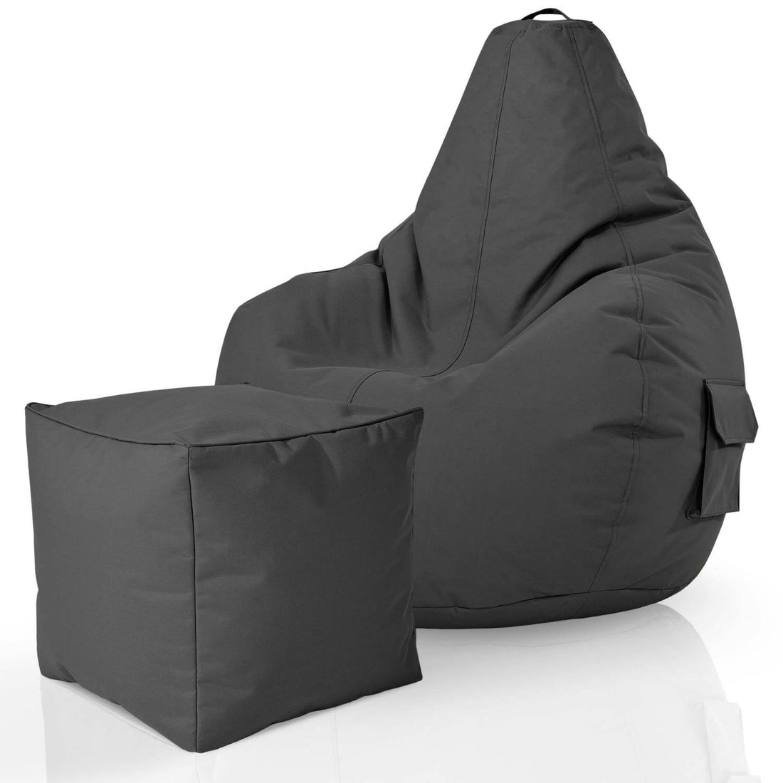 Sitzsack Mit Ruckenlehne