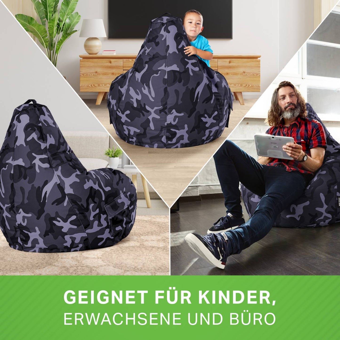 Camouflage Schwarz