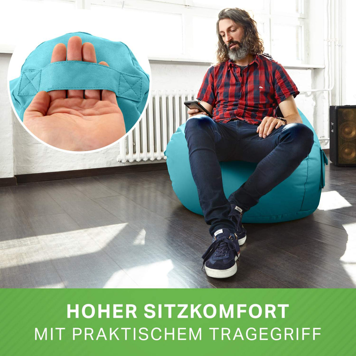 Sitzsack Mit Ruckenlehne