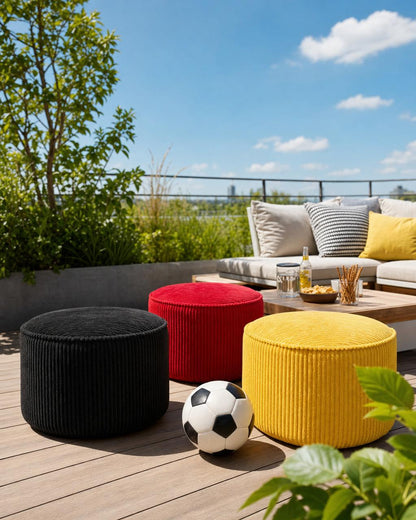 Deutschland Set - Pouf Cord
